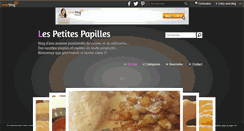 Desktop Screenshot of lespetitespapilles.com